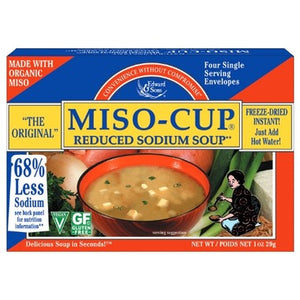 Edward & Sons Miso-Cup Reduced Sodium Soup