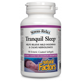 Natural Factors Stress-Relax® Tranquil Sleep 90 Softgels