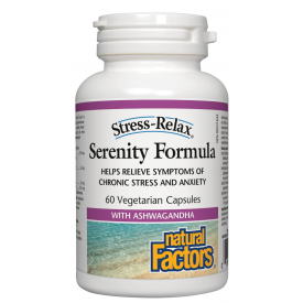 Natural Factors Stress-Relax® Serenity Formula® 60 Veggie Caps