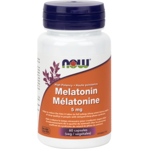 NOW Foods Melatonin 5mg Veg Capsules