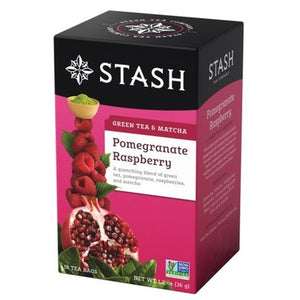 Stash Pomegranate Raspberry Green Tea & Matcha