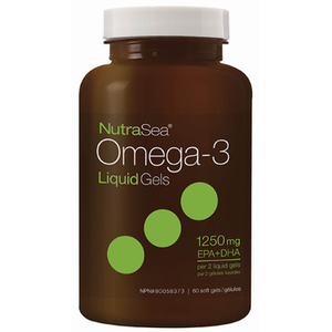 NutraSea Omega-3 Liquid Gels