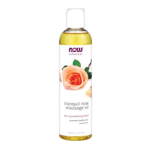 NOW Solutions Tranquil Rose Massage Oil  237 mL