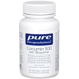 Pure Encapsulations Curcumin 500 with Bioperine