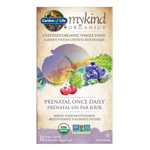 Garden of Life mykind Organics Multivitamin Prenatal Once Daily