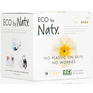 Eco by Naty Sanitary Pads Super, 13 pcs