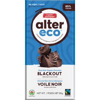 Alter Eco Dark Organic Chocolate Blackout