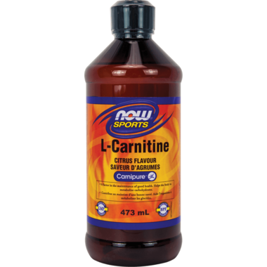 NOW Sports L-Carnitine Citrus Flavour Liquid Essence of Life Organics NOW Sports L-Carnitine Citrus Flavour Liquid Essence of Life Organics