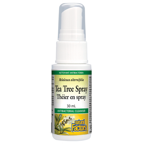 Natural Factors Tea Tree Spray 30mL