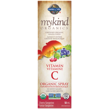 Garden of Life MyKind Organics Vitamin C Organic Cherry-Tangerine Spray