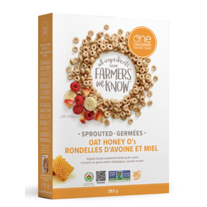One Degree Oat Honey O's Cereal 284g