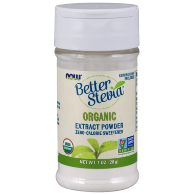 NOW Better Stevia Organic Extract Powder