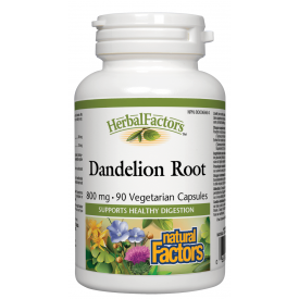 Natural Factors HerbalFactors® Dandelion Root 90 Veggie Caps