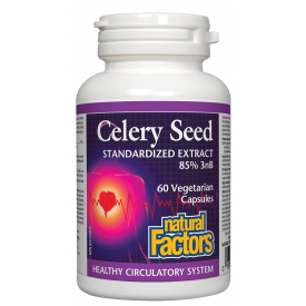 Natural Factors Celery Seed Standardized Extract 60 Veggie Caps