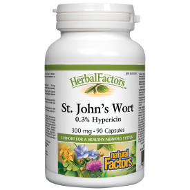 Natural Factors HerbalFactors® St. John’s Wort 300mg 90 Capsules