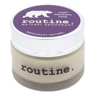 Routine De-Odor-Cream Natural Deodorant in Blackberry Betty Scent  58g