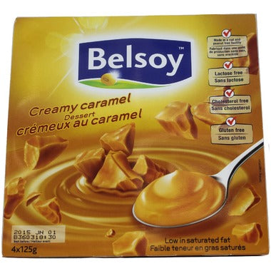Belsoy Creamy Caramel Dessert Soy Pudding