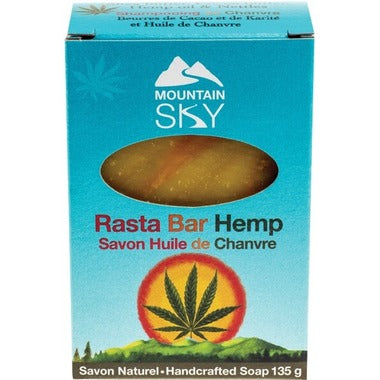 Mountain Sky Rasta Bar Hemp Bar Soap