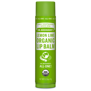 Dr. Bronner's Magic Organic Lip Balm Lemon Lime  4g