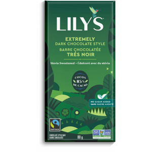 Lily's Sweets Extremely Dark Chocolate Style Bar