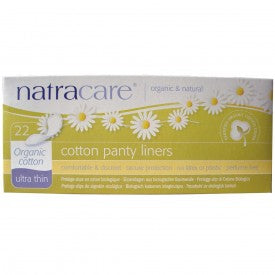 NatraCare Organic & Natural Panty Liners Ultra Thin 22 Liners