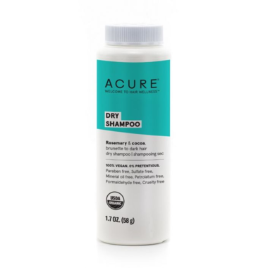Acure Dry Shampoo Brunette to Dark Hair For All Hair Types