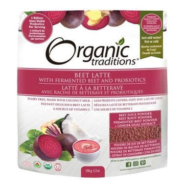 Organic Traditions Beet Latte With Probiotics
