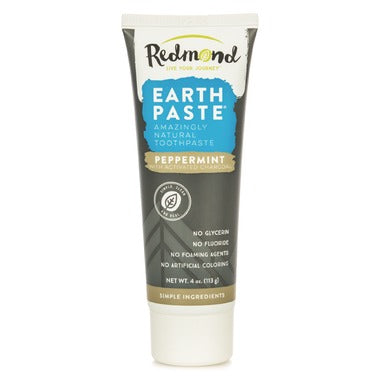 Redmond Earthpaste Peppermint with Activated Charcoal 113g