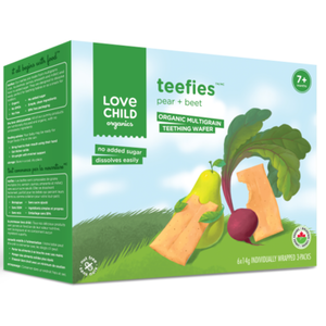 Love Child Organics Teefies Wafers Pear and Beet