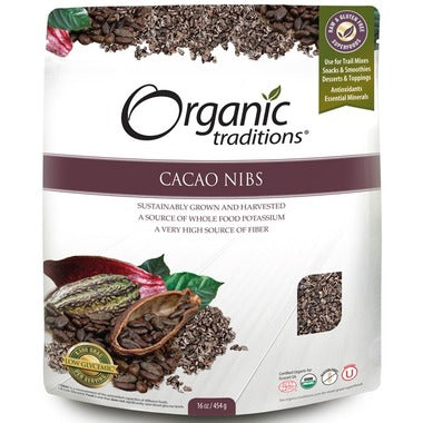 Organic Traditions Cacao Nibs 454g