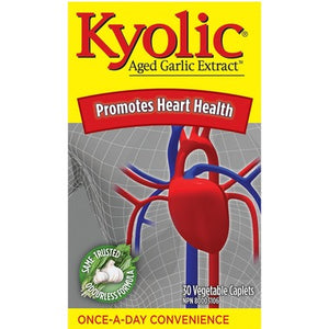 Kyolic Once A Day Aged Garlic Extract 600 mg   30 caplets