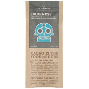 ChocoSol Darkness Stone Ground Dark Chocolate