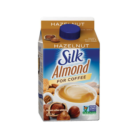 SILK Almond for coffee, Hazelnut Flavour, 473ml