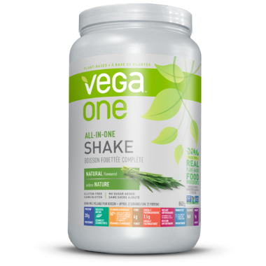 Vega One All-In-One Unsweetened Natural Nutritional Shake
