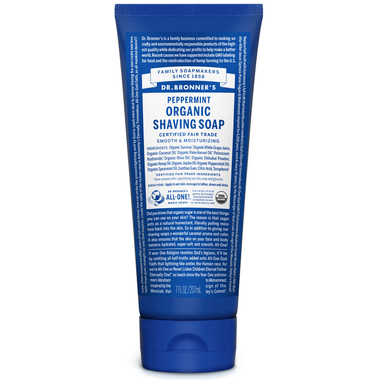 Dr. Bronner's Organic Shaving Soap Peppermint