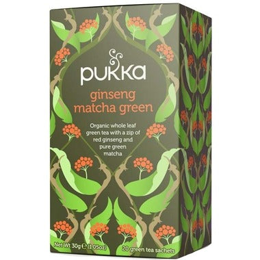 Pukka Ginseng Matcha Green Tea