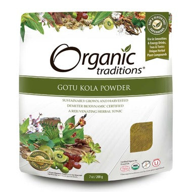 Organic Traditions Gotu Kola Powder 200g