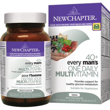 New Chapter Every Man's One Daily 40+ Whole Food Multivitamin