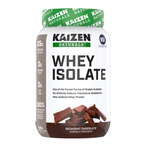 Kaizen Naturals Whey Isolate Protein Decadent Chocolate