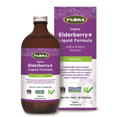 Flora Elderberry+ Liquid Formula