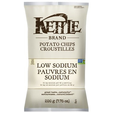 Low store sodium chips