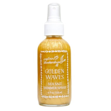Captain Blankenship Golden Waves Sea Salt Shimmer Spray  118 mL