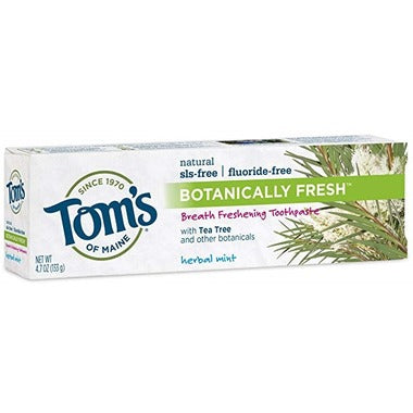 Tom's Of Maine Botanically Botanically Fresh Toothpaste Herbal mint 100 mL