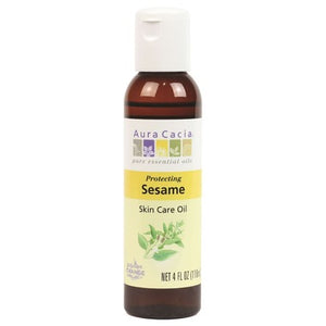 Aura Cacia Sesame Skin Care Oil  118 mL