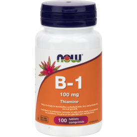 NOW Vitamin B-1 100mg 100 Tablets