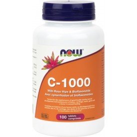 NOW Vitamin C-1000 100 Tablets