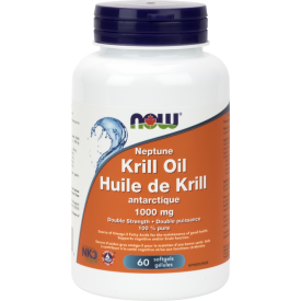 NOW Neptune Krill 1000mg 60 Softgels