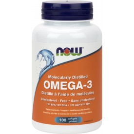 NOW Omega-3 1000mg 100 Softgels