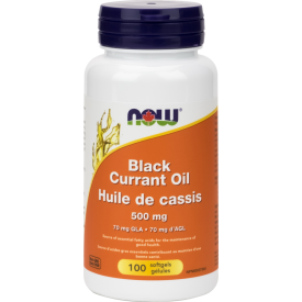 NOW Black Currant Oil 500mg 100 Softgels