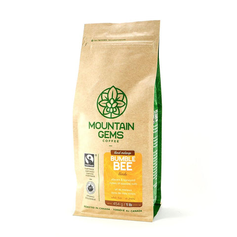 Mountain Gems Bumblebee Blonde Roast Fairtrade Certified, Organic Coffee